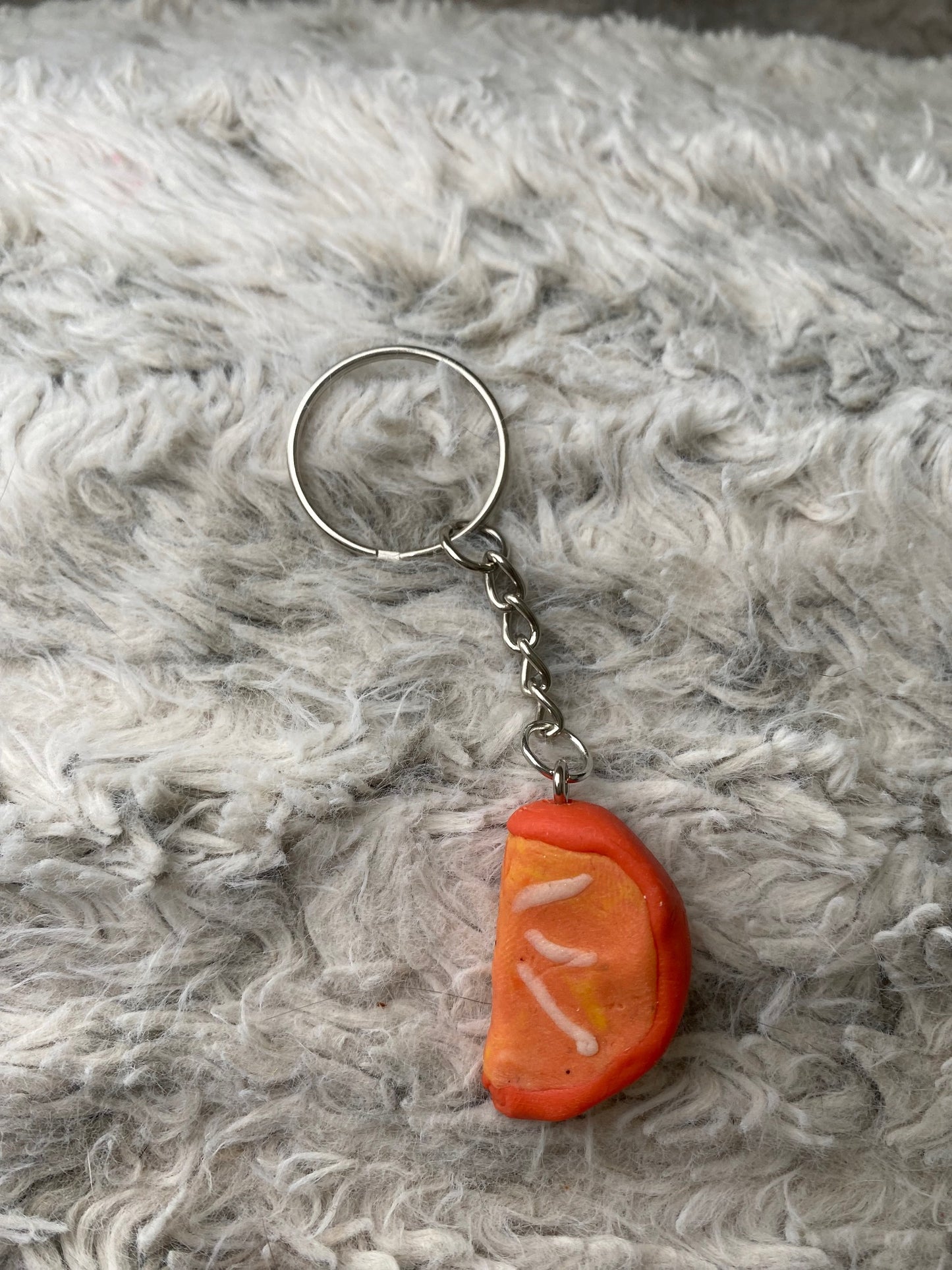 Orange Key Chain