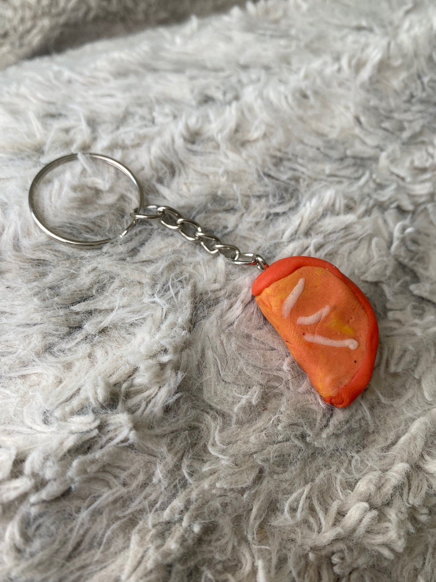 Orange Key Chain