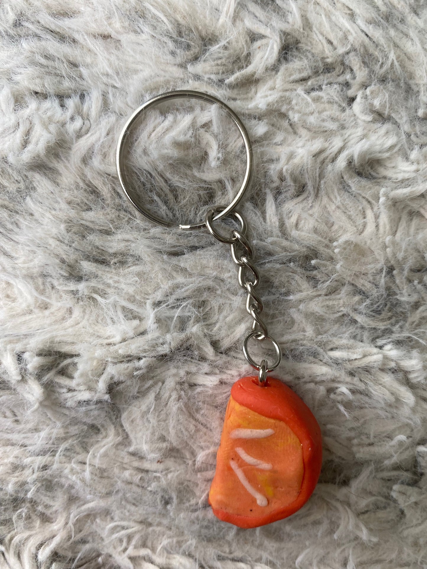 Orange Key Chain