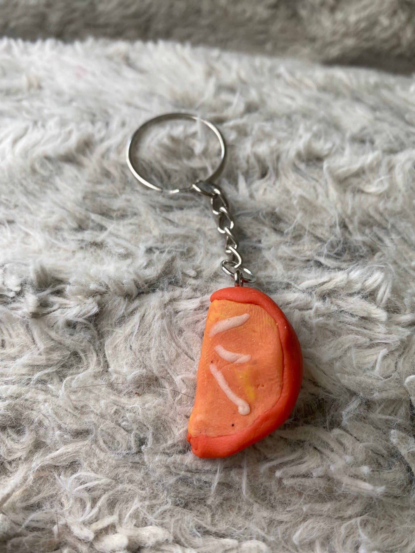 Orange Key Chain