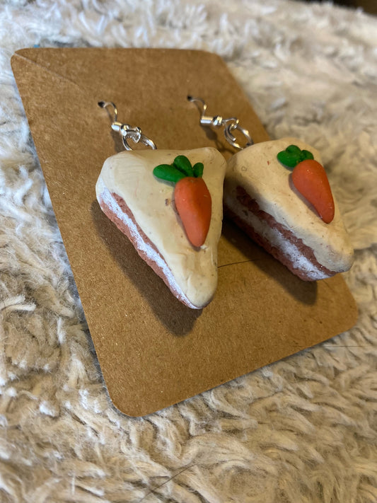 Carrot Cake earrings