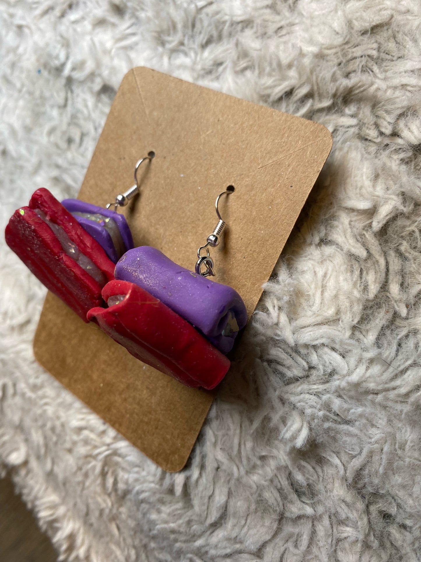 Book Dangling Earrings